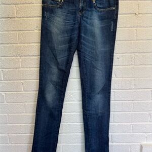 Frankie Morello Blue Skinny Jeans Modern Fit